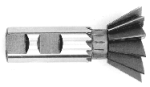 Dovetail Cutter 45° HSS, Weldon® Shank